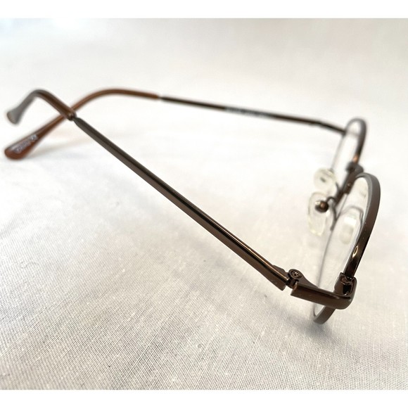 Optix 20/20 Eyeglasses OptixSphere Eyeglasses 1.75 Coppertone Metal Frame - Picture 6 of 8